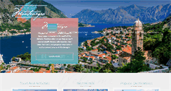 Desktop Screenshot of destination-montenegro.com
